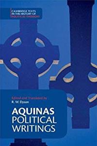 Download Aquinas: Political Writings (Cambridge Texts in the History of Political Thought) ePub