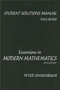Download Student Solutions Manual for Excursions in Modern Mathematics ePub